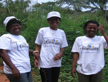 members of the KGL Community outreach team